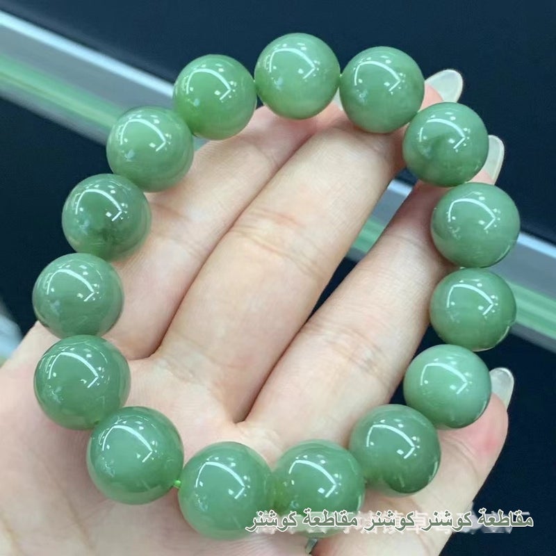 Delicate Alloy Geometric Bracelet for Unisex, Green, Wrist Jewelry - Image 5