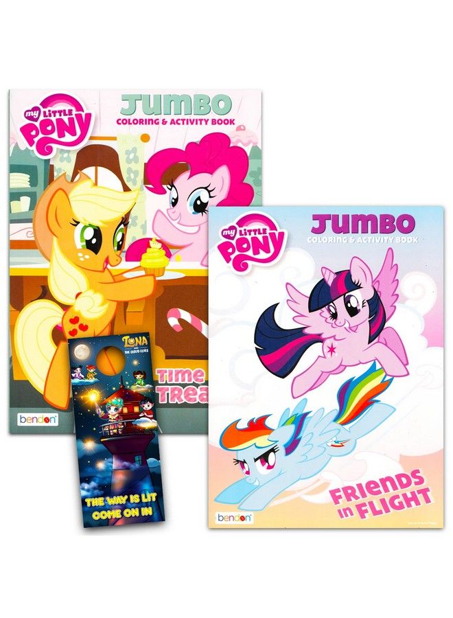 Bendon My Little Pony Jumbo Coloring And Activity Book 96 Pages 2Pk By Bendon Publishing Intl - Image 1