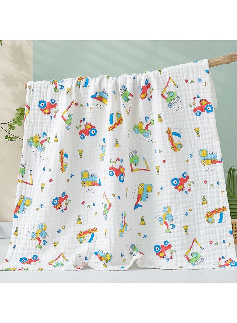 منشفت حمام قطنية مطبوعة برسوم كرتونية