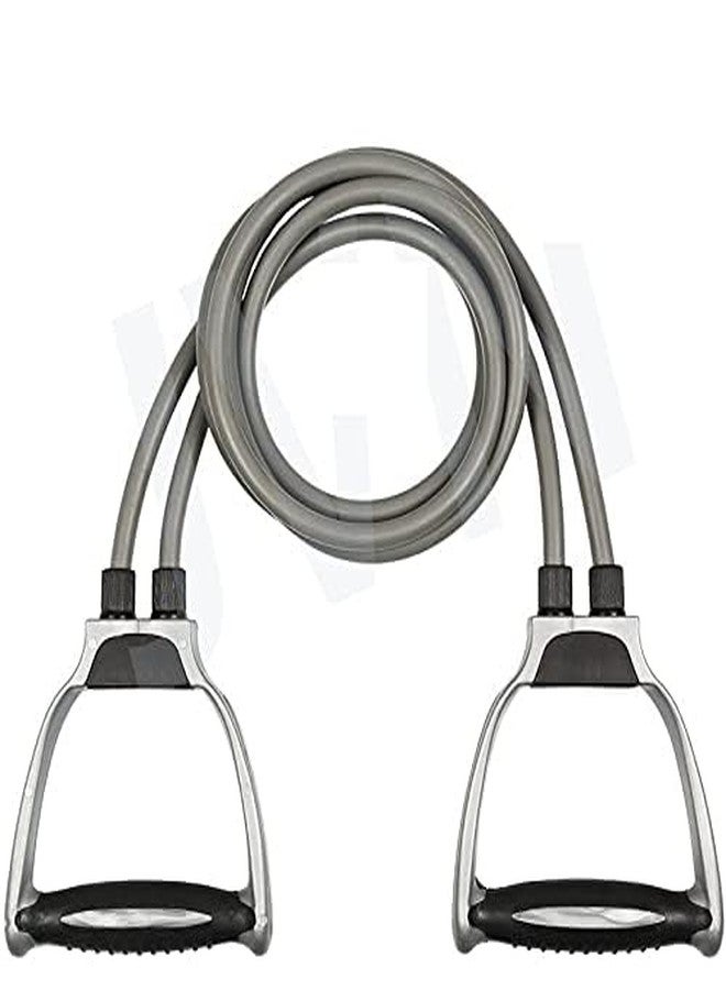 Shopfleet Tummy Twister Abdominal Abs Exerciser and Double Toning Resistance Tube Abs Exerciser Combo Pack of 2 - Image 3