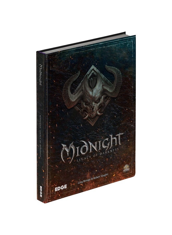 EDGE Studio Midnight Legacy of Darkness CORE RULEBOOK - Epic Role-Playing Adventure Against Evil! Fantasy Strategy Game for Adults, Ages 14+, 2+ Players, 1+ Hour Playtime, Made - Image 1