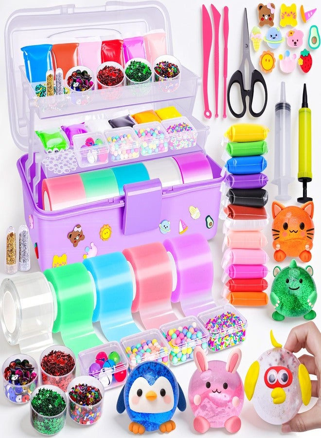 Garma 5 Rolls Nano Tape Bubble Kit for Kids, Squishy Maker Kit for Christmas Birthday Gifts Nano Tape Bubbles DIY Craft Toys for Children - Image 1