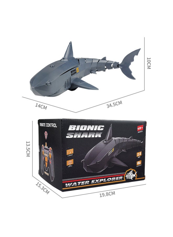 Remote Control Boat Toy - High-speed Racing Yacht Turbo Function - Ready-to-run 27 Mhz Frequency For Ages 14-Color:Black E-Commerce Box  - Image 5