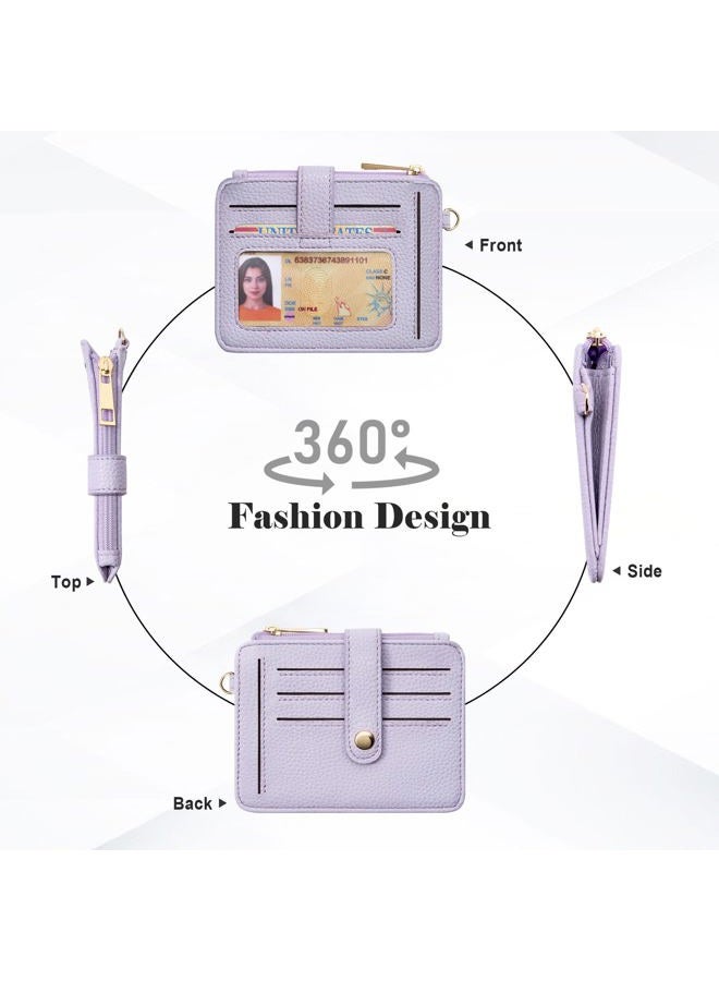 Airkit Keychain Wallet with Bracelet RFID Blocking Wristlet Credit Purse Card Holder, Silicone Bead Tassel Key Ring for Women - Image 5