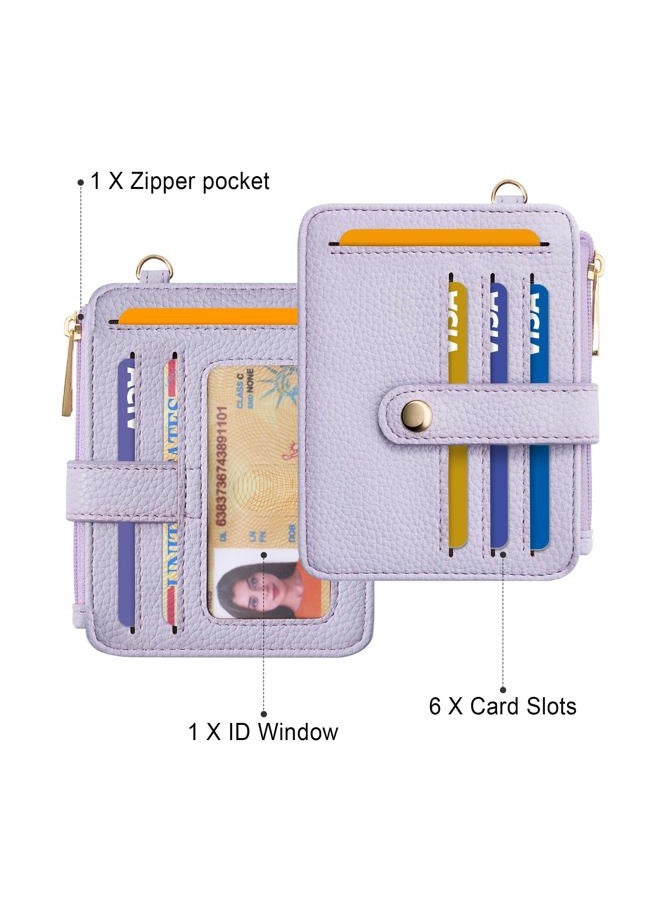 Airkit Keychain Wallet with Bracelet RFID Blocking Wristlet Credit Purse Card Holder, Silicone Bead Tassel Key Ring for Women - Image 2