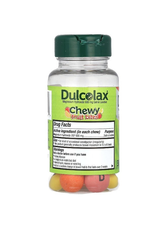 Dulcolax, Chewy Fruit Bites, Assorted Fruit , 30 Chewable Bites (Packaging may vary) - Image 2