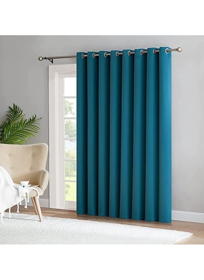 Intex Curtains House Intex Curtains House Luxury Blackout Curtains-Steel Grommets-Thermal Insulated Fabric-For Room Darkness - 1 Panel  - Image 1