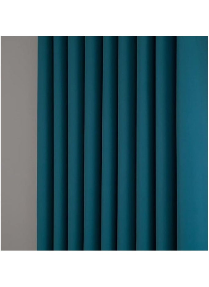 Intex Curtains House Intex Curtains House Luxury Blackout Curtains-Steel Grommets-Thermal Insulated Fabric-For Room Darkness - 1 Panel  - Image 4