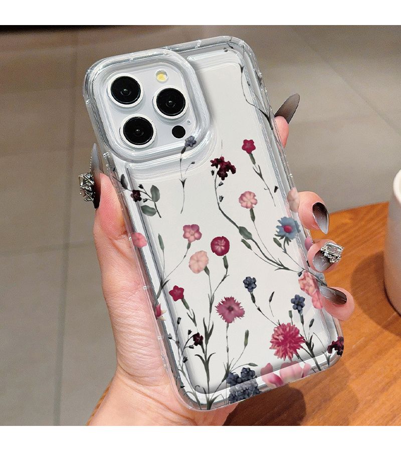 مجموعة حافظة هاتف 5 في 1 لهاتف iPhone 14 Pro - حافظة شفافة مع واقي كابل البيانات وغطاء محول الشحن السريع - Image 4