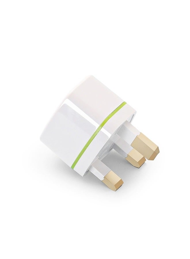 5 Socket Travel Adapter WD7S UK Plug To Universal US/EU/UK/AU Socket Adapter White - Image 5
