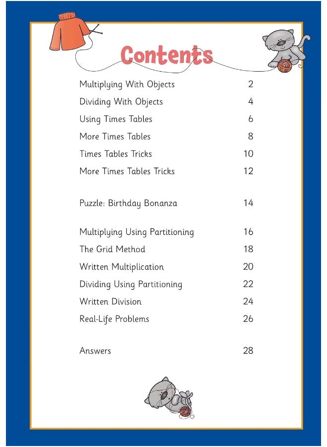 Multiplication & Division Activity Book for Ages 7-8 (Year 3)  - Image 3