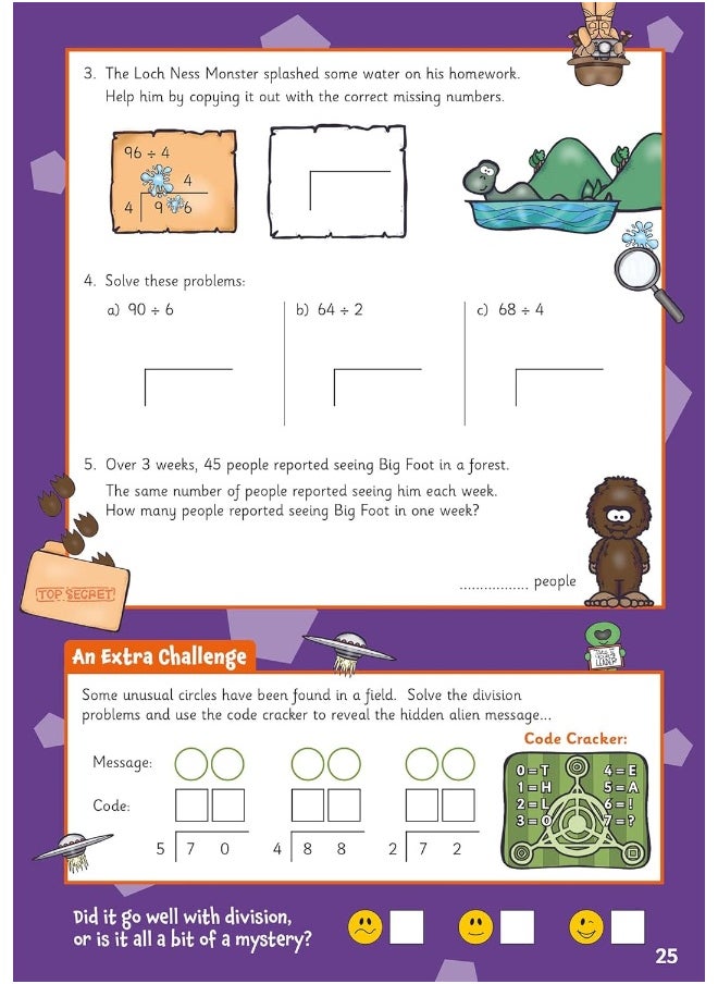 Multiplication & Division Activity Book for Ages 7-8 (Year 3)