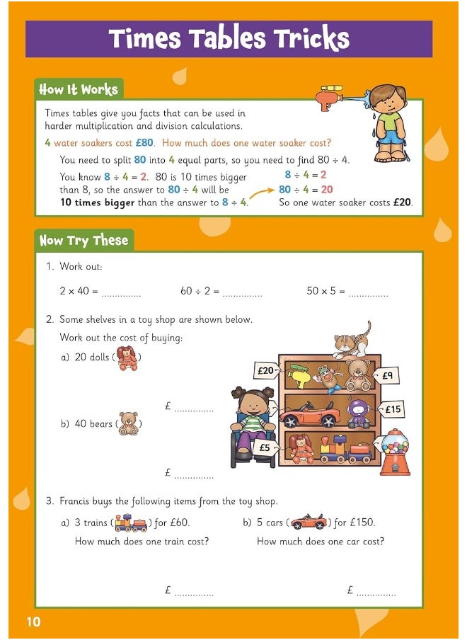 Multiplication & Division Activity Book for Ages 7-8 (Year 3)  - Image 4