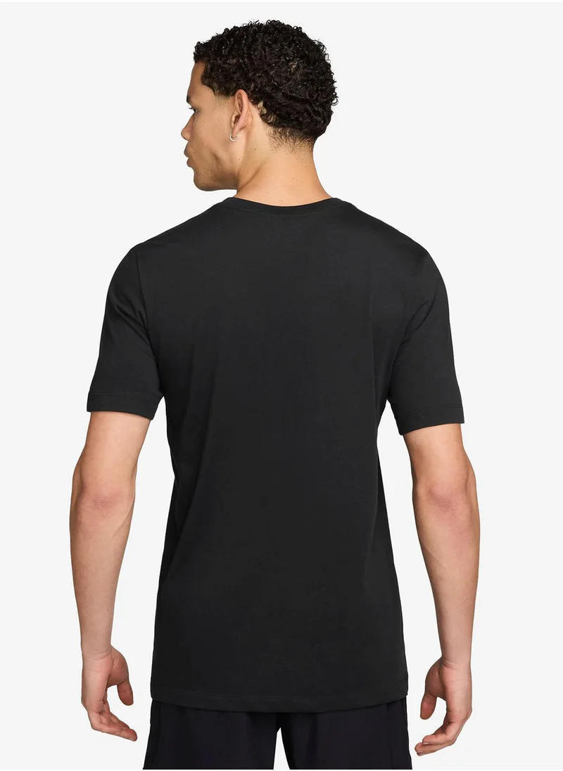 نايكي Dri-Fit Running Swoosh T-Shirt