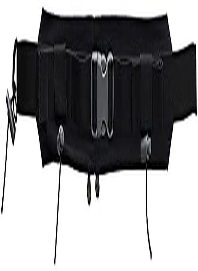 Nathan Mirage Compact Running Belt Pack. Reflective, Adjustable, BOUNCE-FREE. Fits phones, keys, cash (Black) - Image 2