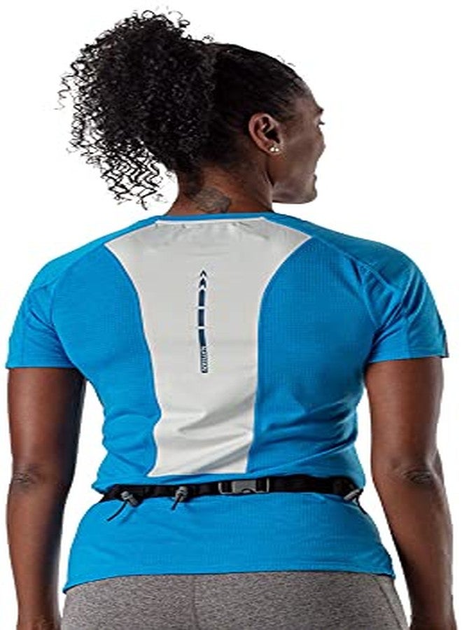 Nathan Mirage Compact Running Belt Pack. Reflective, Adjustable, BOUNCE-FREE. Fits phones, keys, cash (Black) - Image 5