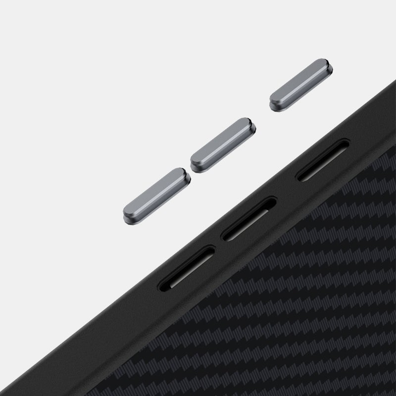 HuHa Protective Cover For Google Pixel 9 Pro XL ABEEL C Carbon Fiber Series 6D Micro Relief MagSafe Phone Case(Black) - Image 4