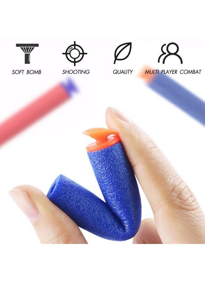 POKONBOY - 6 Pack Blaster Toys Guns For Boys Fit For Nerf Bullets Toy Guns With 120 Pcs Refill Foam Darts For Boys Girls Birthday Gifts Party Favors Hand Gun Toys For 6+ Year Old Kids - Image 1