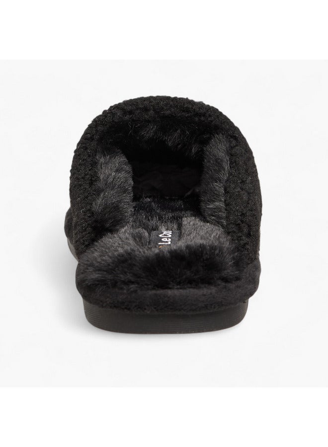 Le Confort Women Textured Bedroom Mules - Image 4