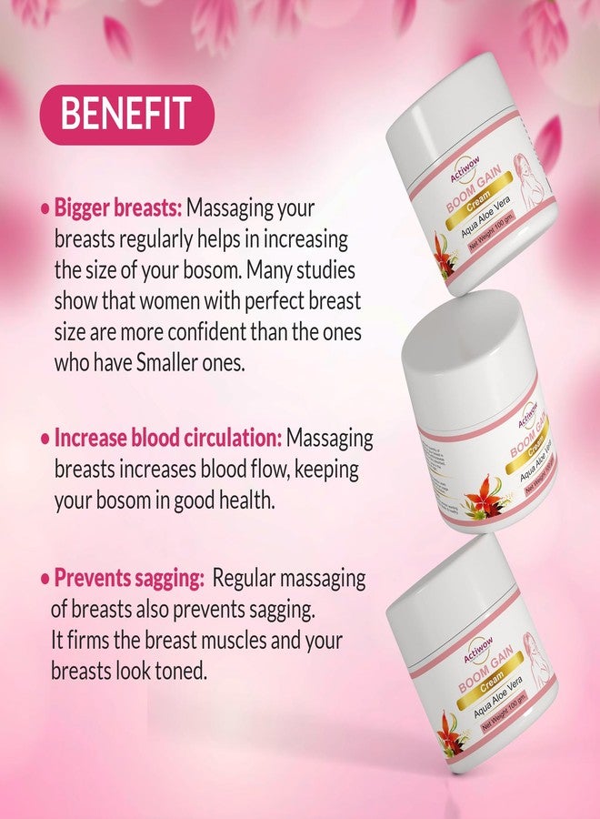 ActiWow BOOM GAIN SKIN NORMAL SKIN WOMEN CREAM WHITENING, 100g - Image 5