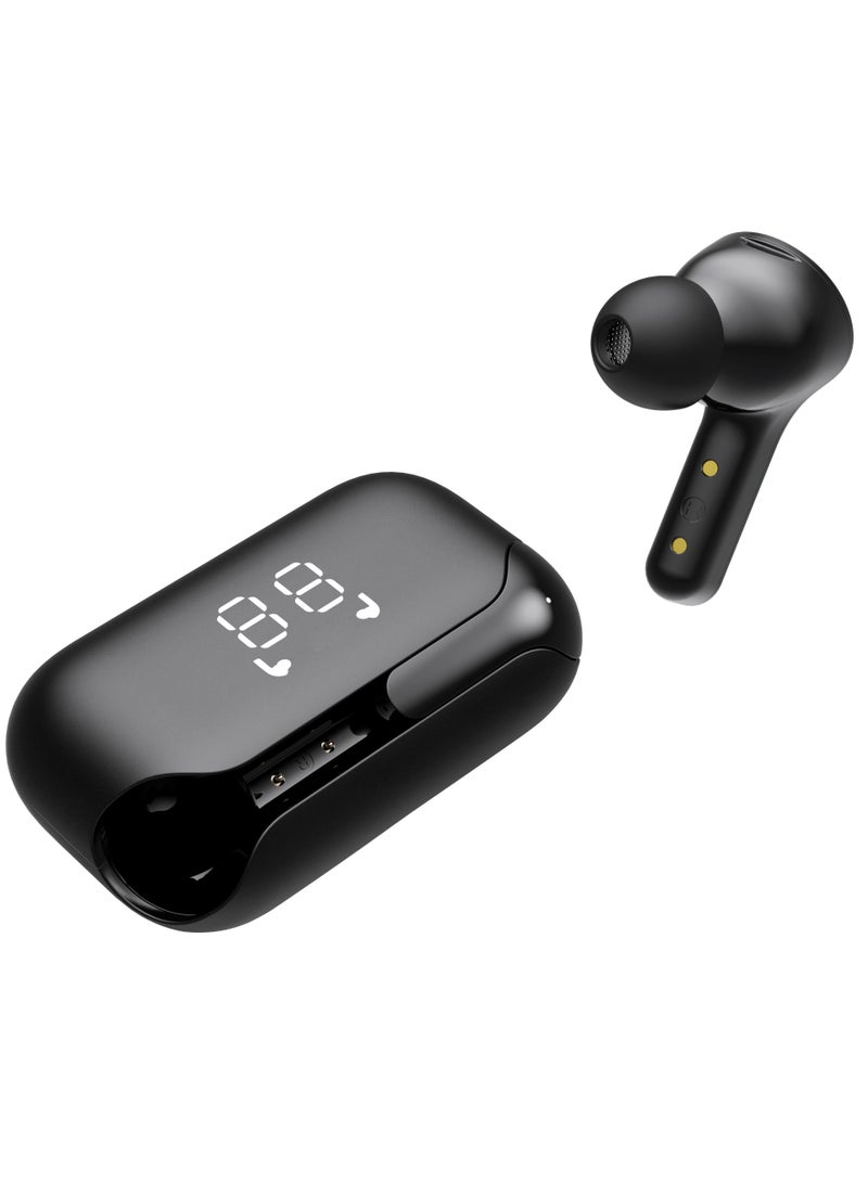 Fly True Wireless Earbuds With Noise Cancellation And Extra Bass Black - Image 3