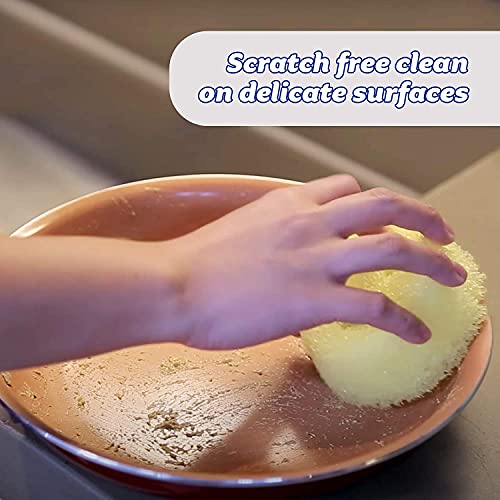 Scrub Daddy - The Original Scrub Daddy - Scratch-Free Multipurpose Dish Sponge - BPA Free & Made with Polymer Foam - Stain, Mold & Odor Resistant Kitchen Sponge (1 Count) - Image 5