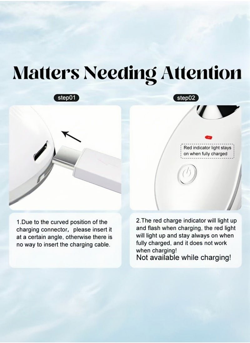 HEROCKX - Face and Neck Massager 7 Color Light Based Facial and Neck Massager Multifunctional Facial Skin Care Tools Wrinkle Removal Device for Face and Neck Facial Skin Care Massage - Image 1
