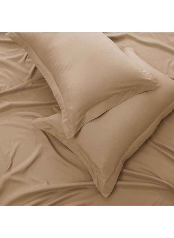 Bedding Duvet Cover Double Size Set- 1Pieces Duvet Cover 170X220Cm / 2Pieces-Pillow Shams 50X75Cm (Coffee, Double) - pzsku/Z6BBFB53546F5695B4682Z/45/_/1726727148/e8b71dd7-aa2c-425b-8ee4-c43ff78871e8