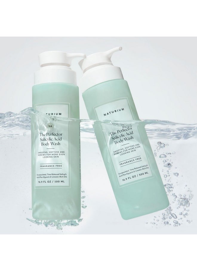 NATURIUM Naturium The Perfector Salicylic Acid Body Wash, Gentle & Smoothing Cleanser, 16.9 oz  - Image 4