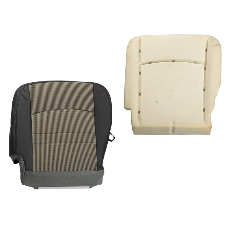 SEBLAFF Driver Side Bottom Cloth Seat Cover Foam Cushion Replacement for 2009 2010 2011 2012 Ram 1500 2500 3500 4500 5500 SLT