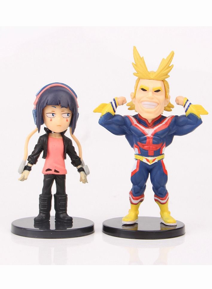 9 Piece My Hero Academia Action Figure Toy, Cartoon Realistic Model Ornament High Quality Cartoon Figure Toy for Collection Decoration 10cm - Image 3