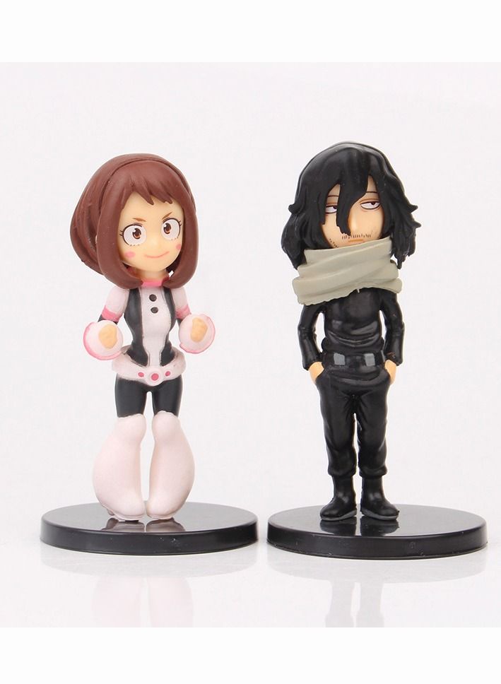 9 Piece My Hero Academia Action Figure Toy, Cartoon Realistic Model Ornament High Quality Cartoon Figure Toy for Collection Decoration 10cm - Image 4