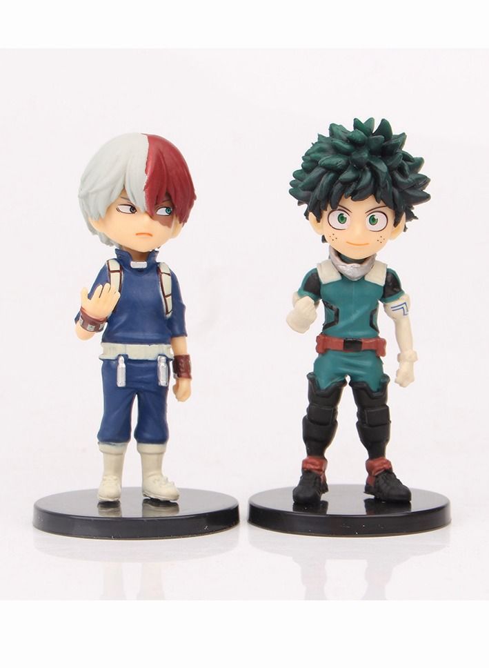 9 Piece My Hero Academia Action Figure Toy, Cartoon Realistic Model Ornament High Quality Cartoon Figure Toy for Collection Decoration 10cm - Image 5