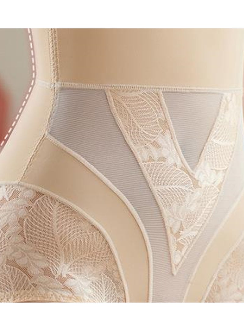 High Waist Seamless Thin Lace Belly Control Pants Postpartum Waist Shaping Shapewear  - Image 2