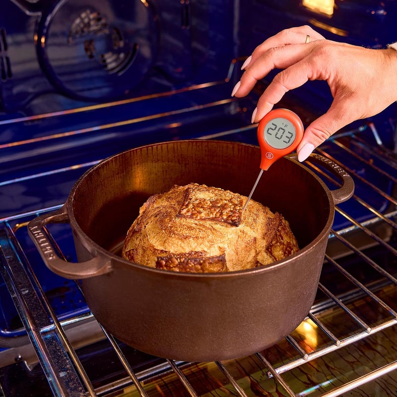 ThermoWorks ThermoPop 2 — Best Value Instant Read Thermometer - Cayenne Pepper Red - Image 2