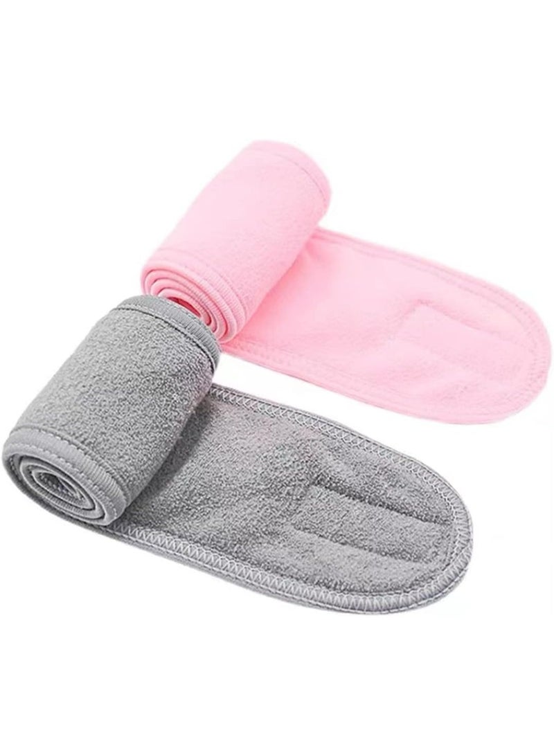 Eagle Baby's Hair Band for Make-Up Cosmetics Headband Terry Cloth Adjustable Hair Protection Band with Velcro Fastener 2 - Image 2