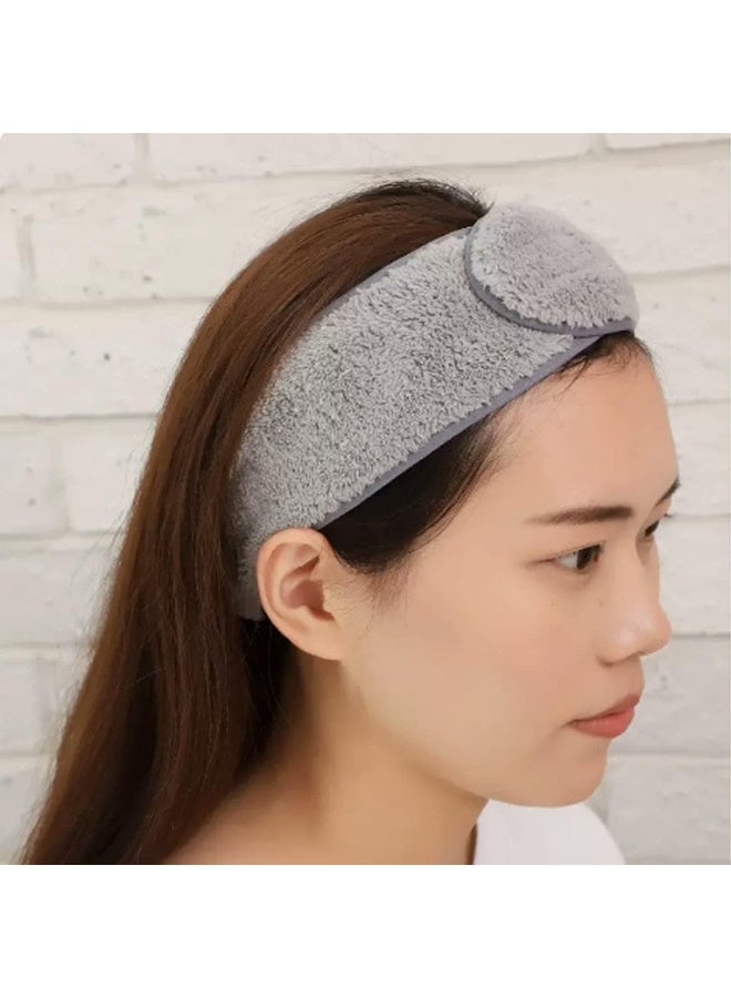 Eagle Baby's Hair Band for Make-Up Cosmetics Headband Terry Cloth Adjustable Hair Protection Band with Velcro Fastener 2 - Image 4