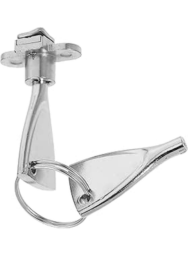 Cabinet Lock with Key for Mailbox Network Control Cabinet Door Security Device - Image 1