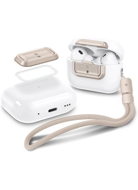 Lock Fit M for AirPods Pro 2 / Airpods Pro Secure Locking Device & Lanyard Strap with EZ Fit Install Kit [Charging Case NOT included] - Starlight
