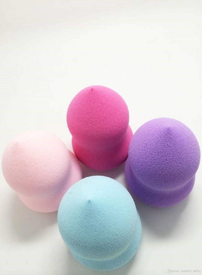 Shopfleet Makeup Beauty Foundation Cream Powder Liquid Blender Sponge Puff set of 4 - Image 2