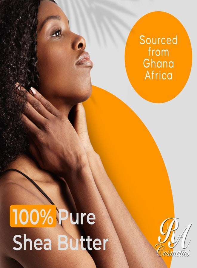 RA COSMETICS 100% Pure Shea Butter, Ivory 16oz | Raw Unrefined African Shea Butter from Ghana | Ultra-Rich Moisturizer for Dry Skin | Whipped Texture | Ideal for DIY Skincare & Haircare Routines - Image 4