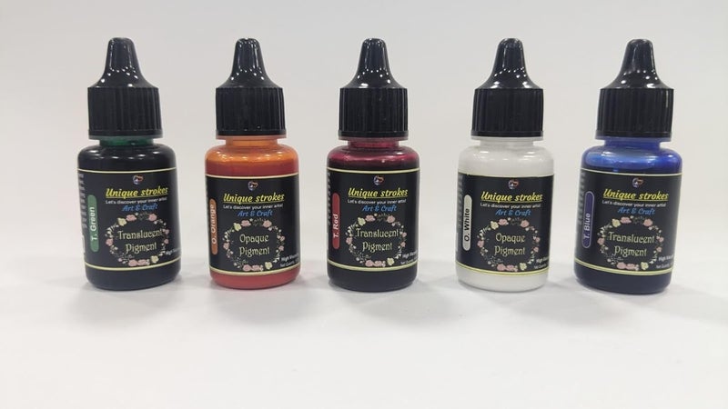 Unique Strokes Unique Strokes Opaque Pigment B Set of 5 75gm  - Image 2