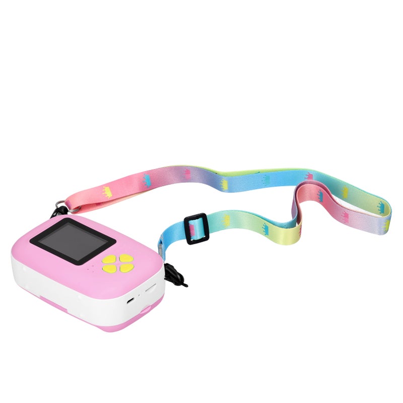 1080P Portable Paper Film Zero Ink Instant Printing Selfie Thermal Camera Children Cameras Girls Boys Toys Photo Video Recording MP3 Player Multifunction Camera - Image 4