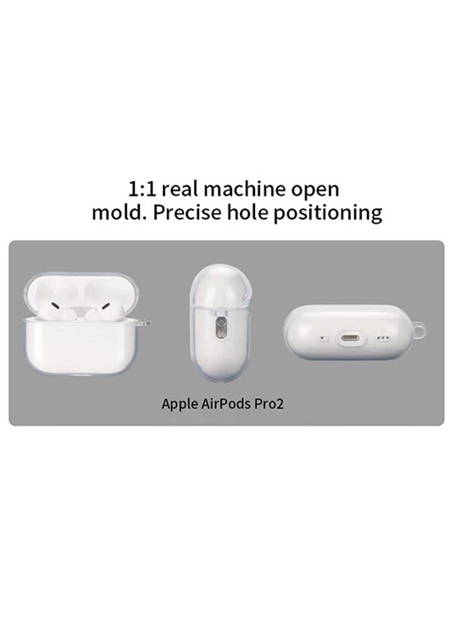 Generic - AirPods Pro 2 Bluetooth Headset Transparent Protective Cover - Image 1