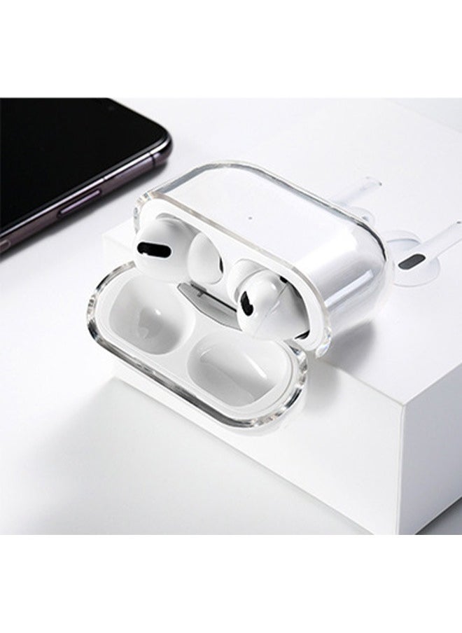 Generic - AirPods Pro 2 Bluetooth Headset Transparent Protective Cover - Image 1