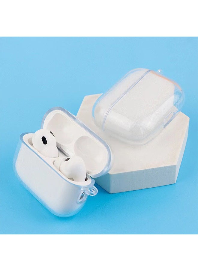 Generic - AirPods Pro 2 Bluetooth Headset Transparent Protective Cover - Image 1