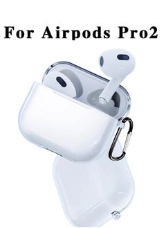 Generic AirPods Pro 2 Bluetooth Headset Transparent Protective Cover  - Image 1