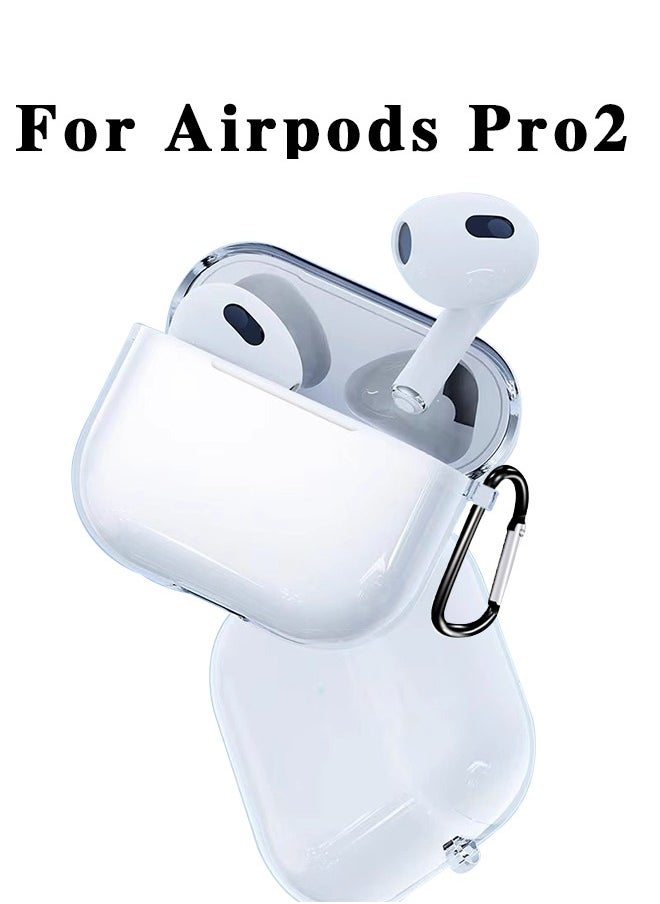 Generic - AirPods Pro 2 Bluetooth Headset Transparent Protective Cover - Image 1