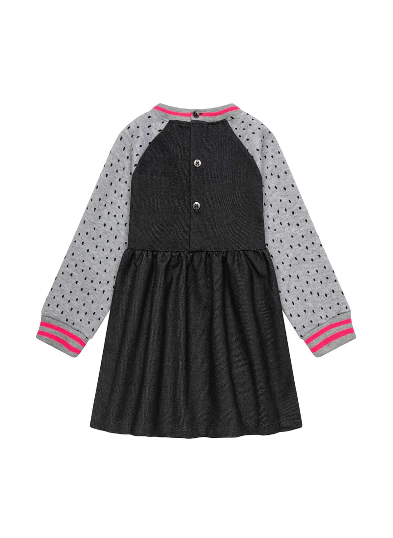 MINOTI Kids Mixed Fabric Dress