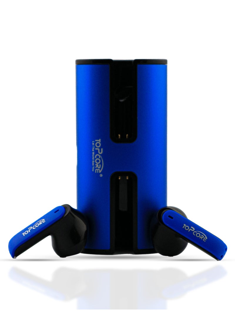 Topcore Wireless Ear Buds Bluetooth Earbuds, long Playtime, Bluetooth 5.1 Headphone in Ear Earbuds with Mic, Earphones Stereo Sound for Gaming Music for Android iOS - Image 2